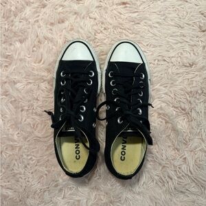 Converse Black and White Low-Top Sneakers